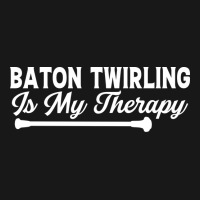 Baton Twirling Is My Therapy Music Flannel Shirt | Artistshot