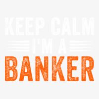 Keep Calm Im A Banker Summer Ladies Fitted T-shirt | Artistshot