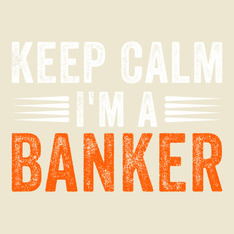 Keep Calm Im A Banker Summer Cropped Hoodie by civilisalatis | Artistshot