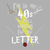 In My 40s Waiting For Magic   White Text 21 Ladies Fitted T-shirt | Artistshot