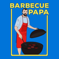 Barbecue Papa Quote Graphic T-shirt | Artistshot