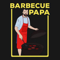 Barbecue Papa Quote Flannel Shirt | Artistshot