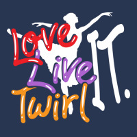 Baton Twirling Love Live Twirl It Men Denim Jacket | Artistshot