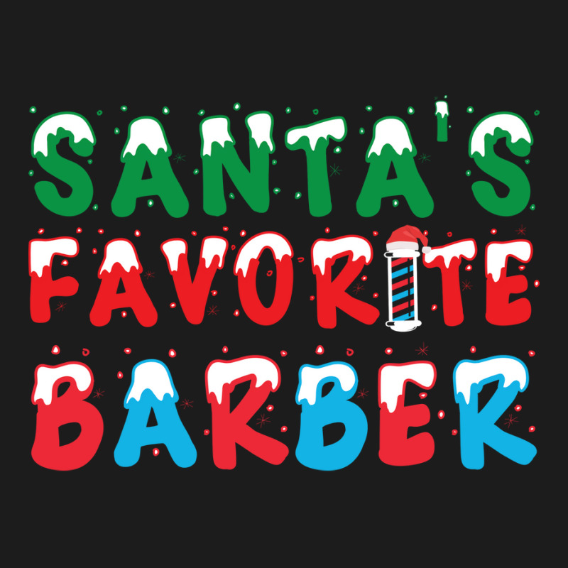 Santas Favorite Barber Christmas Holiday Gift Gift Hoodie & Jogger Set | Artistshot