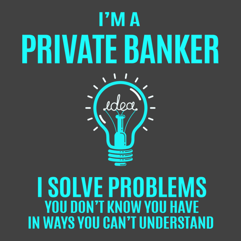 Private Banker I Solve Problems Vintage T-Shirt by miletajunpei4 | Artistshot