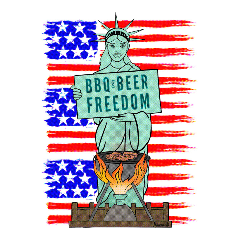 Bbq Beer Freedom Liberty Trending Zipper Hoodie by strosesimonsf | Artistshot