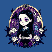 A Mysterious Girl   Wednesday   Vector Art T-shirt | Artistshot