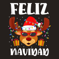 Feliz Navidad Outfit Reindeer Santa Spanish Christ Tank Top | Artistshot