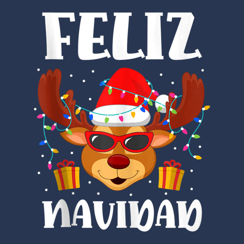 Feliz Navidad Outfit Reindeer Santa Spanish Christ Men Denim Jacket | Artistshot