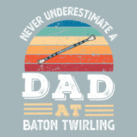 Funny Dad At Baton Twirling Fathers Day Gift Men N Unisex Sherpa-lined Denim Jacket | Artistshot