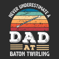 Funny Dad At Baton Twirling Fathers Day Gift Men N Exclusive T-shirt | Artistshot