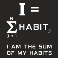 Next Mountain Habits Equation (i Am The Sum Of My Ladies Fitted T-shirt | Artistshot