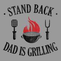 Bbq Stand Back Dad Is Grilling Graphic T-shirt | Artistshot