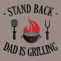 Bbq Stand Back Dad Is Grilling Vintage T-shirt | Artistshot