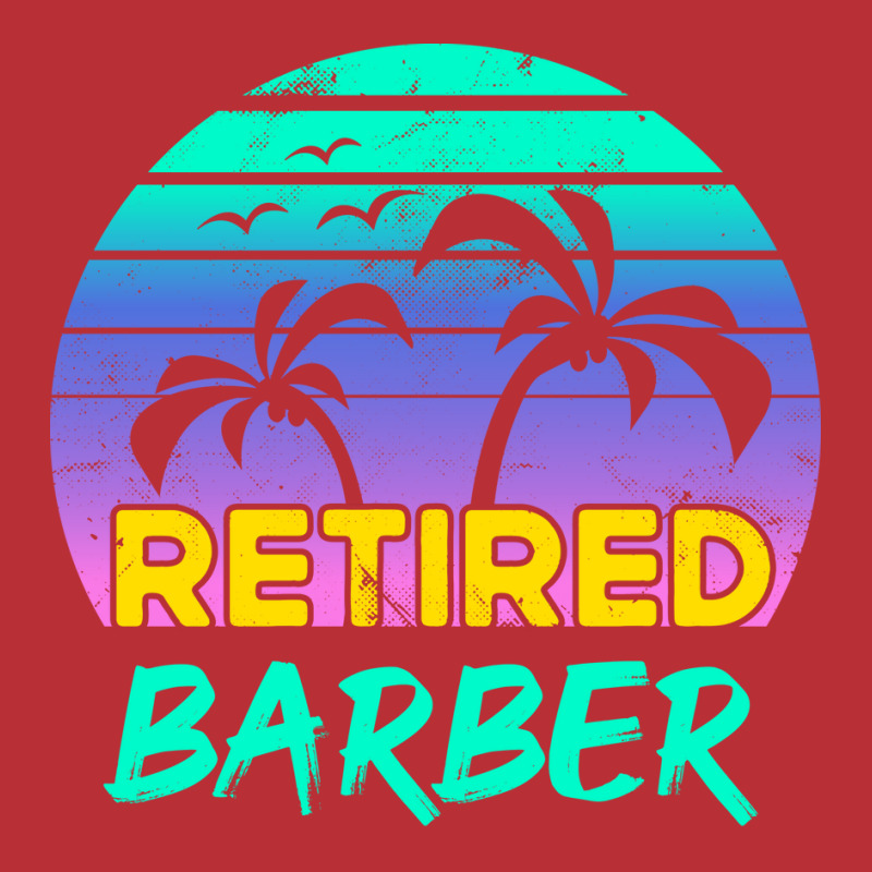 Retired Barber Retirement Gift Retro Retro T-shirt | Artistshot