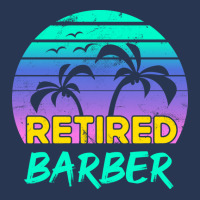 Retired Barber Retirement Gift Retro Retro Men Denim Jacket | Artistshot