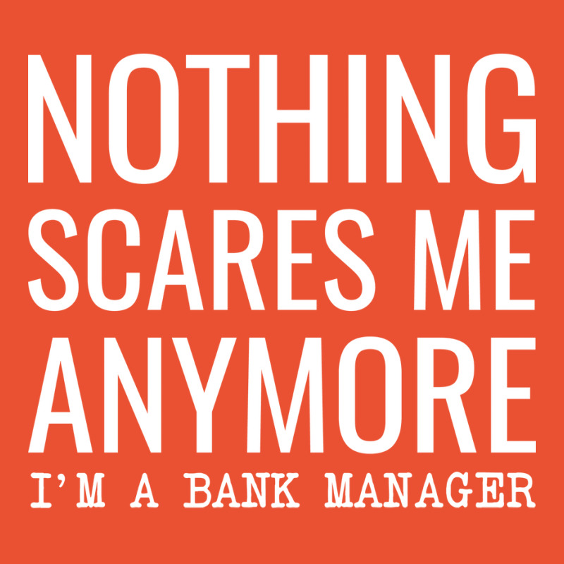 Nothing Scares Me Anymore Im A Bank Manager Nostal Ladies Fitted T-Shirt by cozubfitonoo | Artistshot