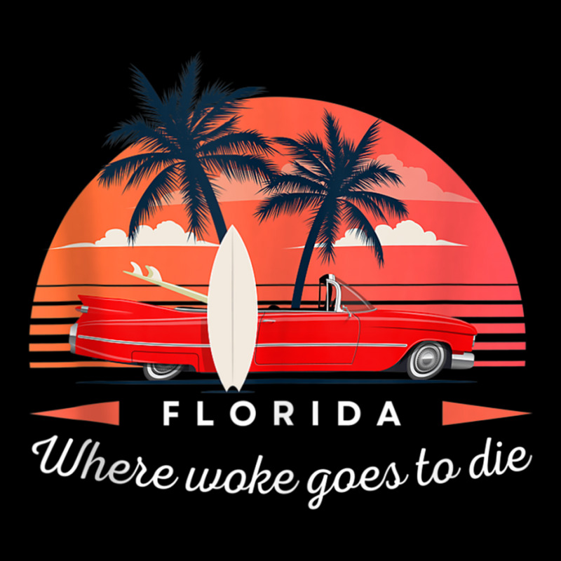 Florida Is Where Woke Goes To Die Tank Top Graphic T-shirt | Artistshot