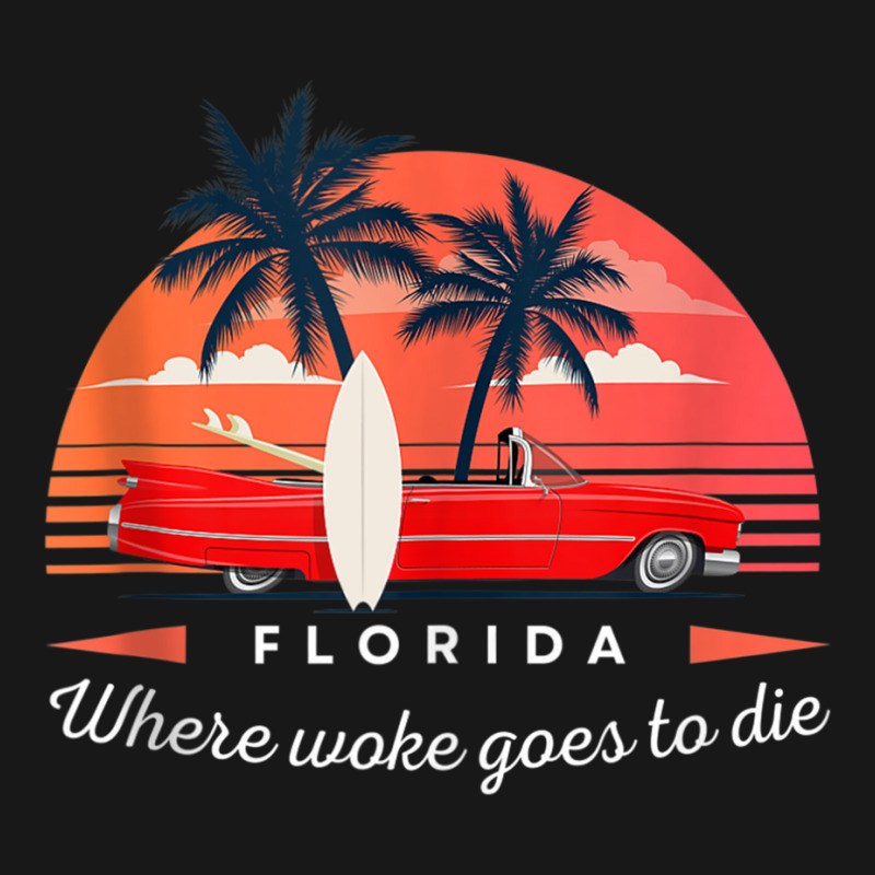 Florida Is Where Woke Goes To Die Tank Top Flannel Shirt | Artistshot