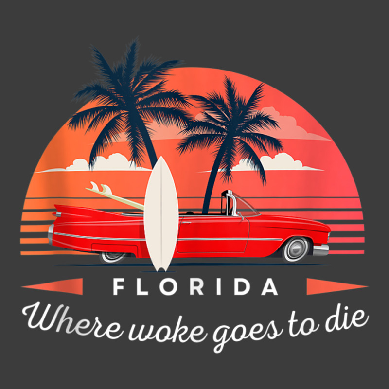 Florida Is Where Woke Goes To Die Tank Top Men's Polo Shirt | Artistshot