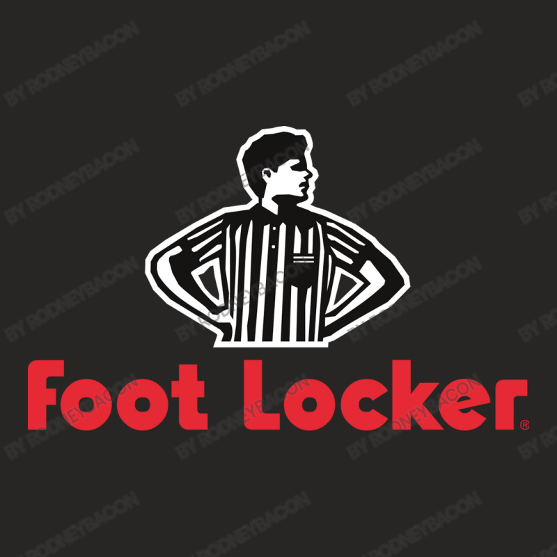 Foot Locker Black Ladies Fitted T-Shirt by RodneyBacon | Artistshot