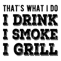 I Drink I Smoke I Grill Texas Bbq Design For Him G Men's Long Sleeve Pajama Set | Artistshot