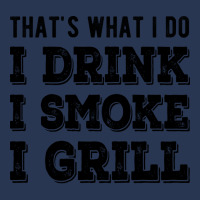 I Drink I Smoke I Grill Texas Bbq Design For Him G Men Denim Jacket | Artistshot