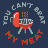 Funny Bbq You Cant Beat My Meat Grill Barbecue Hip Men Denim Jacket | Artistshot