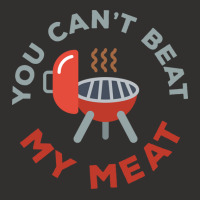 Funny Bbq You Cant Beat My Meat Grill Barbecue Hip Champion Hoodie | Artistshot