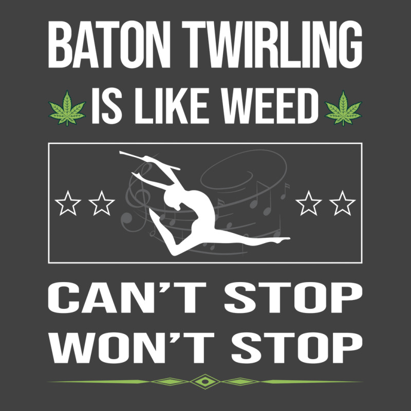 Funny Cant Stop Baton Twirling Twirl Twirler Vinta Vintage T-Shirt by strosesimonsf | Artistshot