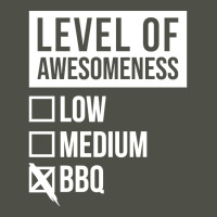 Funny Level Of Awesomeness Low Medium Gift Bbq Bar Fleece Short | Artistshot