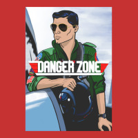 Danger Zone   White V-neck Tee | Artistshot