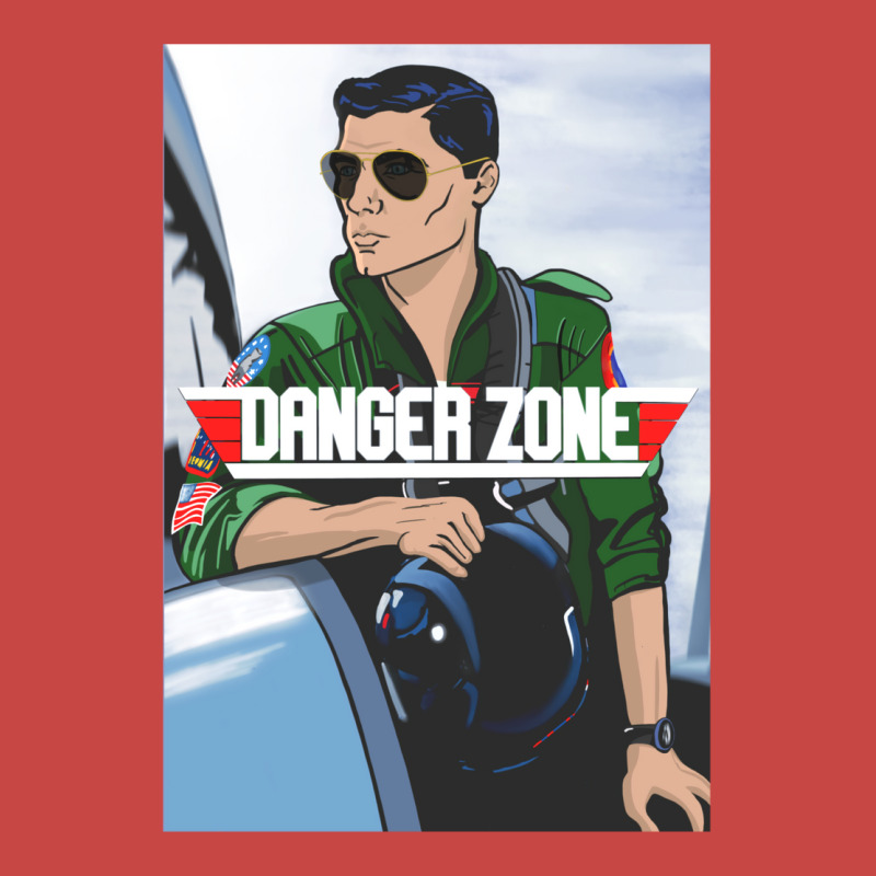 Danger Zone   White Zipper Hoodie by cujiaouridap | Artistshot