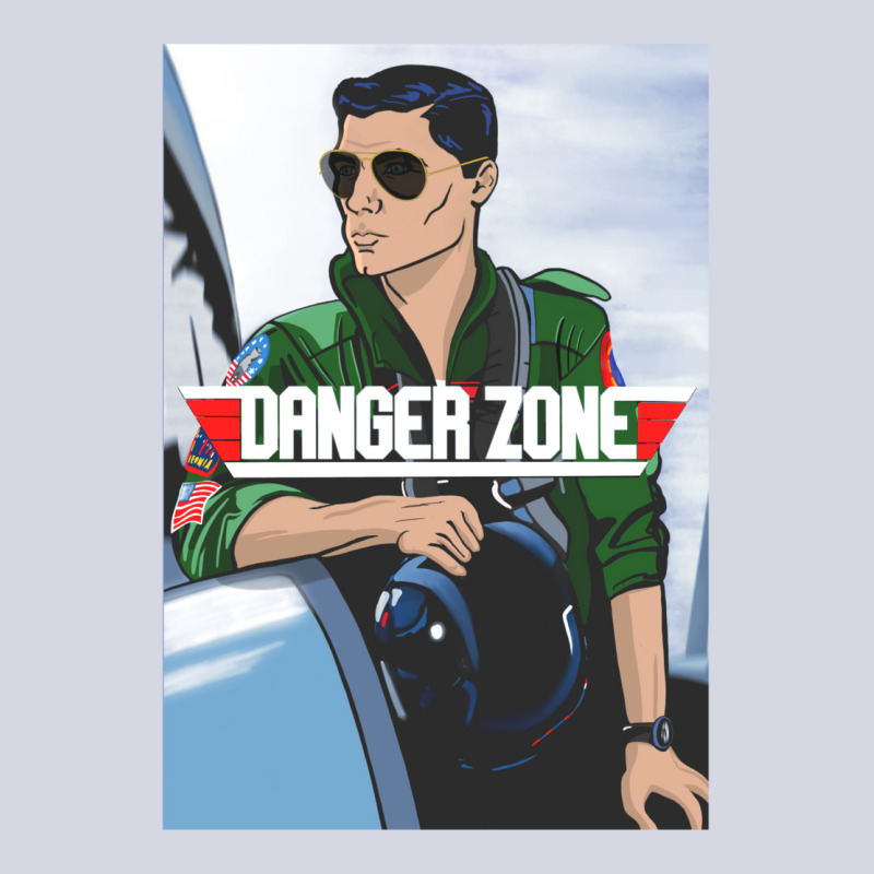 Danger Zone   White Fleece Short by cujiaouridap | Artistshot