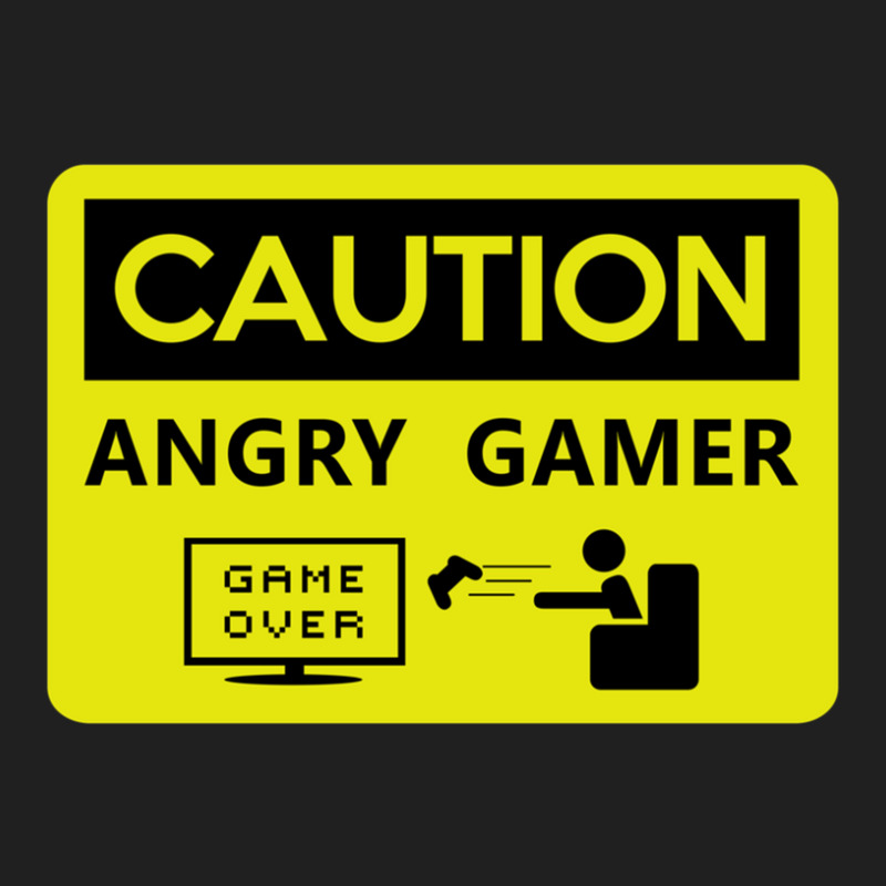 Game Over Caution Angry Gamer Ladies Polo Shirt by OraliaGilmore | Artistshot