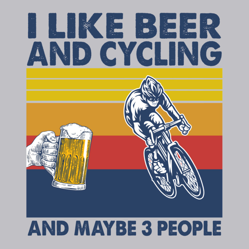 I Like Beer And Cycling And Maybe 3 People Pocket T-Shirt by fettekolatz | Artistshot