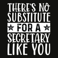 Theres No Substitue For A Secretary Like You Hippi Scorecard Crop Tee | Artistshot