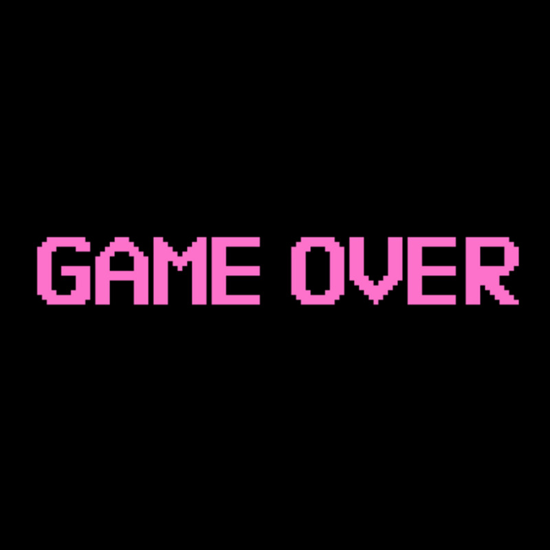 Game Over Video Game - Light Pink Text 1 Unisex Jogger | Artistshot