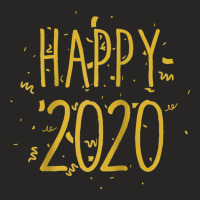 Happy 2020 Welcoming New Year Novelty Cool Gift Ra Ladies Fitted T-shirt | Artistshot