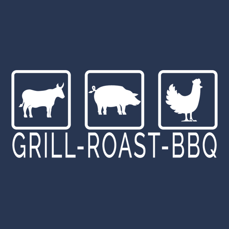 Grill Beef Roast Pork Bbq Chicken Perfect Barbecue Men Denim Jacket by strosesimonsf | Artistshot