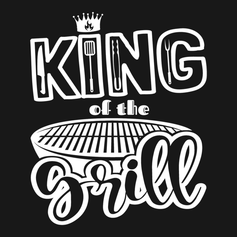 King Of The Grill Bbq Grilling Outdoor Cooking Quo Flannel Shirt by strosesimonsf | Artistshot