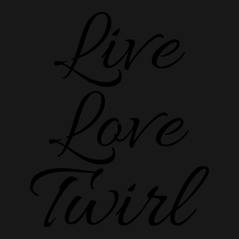 Live Love Twirl 80s Flannel Shirt by strosesimonsf | Artistshot