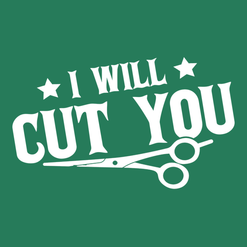 I Will Cut You Hairstylist Barber 80s T-shirt | Artistshot