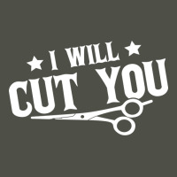 I Will Cut You Hairstylist Barber 80s Fleece Short | Artistshot