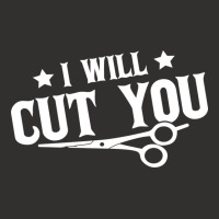 I Will Cut You Hairstylist Barber 80s Champion Hoodie | Artistshot