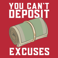 You Cant Deposit Excuses 80s Women's V-neck T-shirt | Artistshot