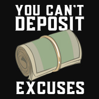 You Cant Deposit Excuses 80s Crop Top | Artistshot