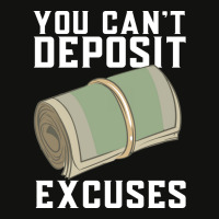 You Cant Deposit Excuses 80s Scorecard Crop Tee | Artistshot