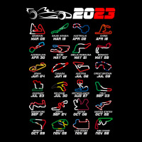 Calendar Formula Race Cars 2023 Circuits Colors Long Sleeve Shirts | Artistshot