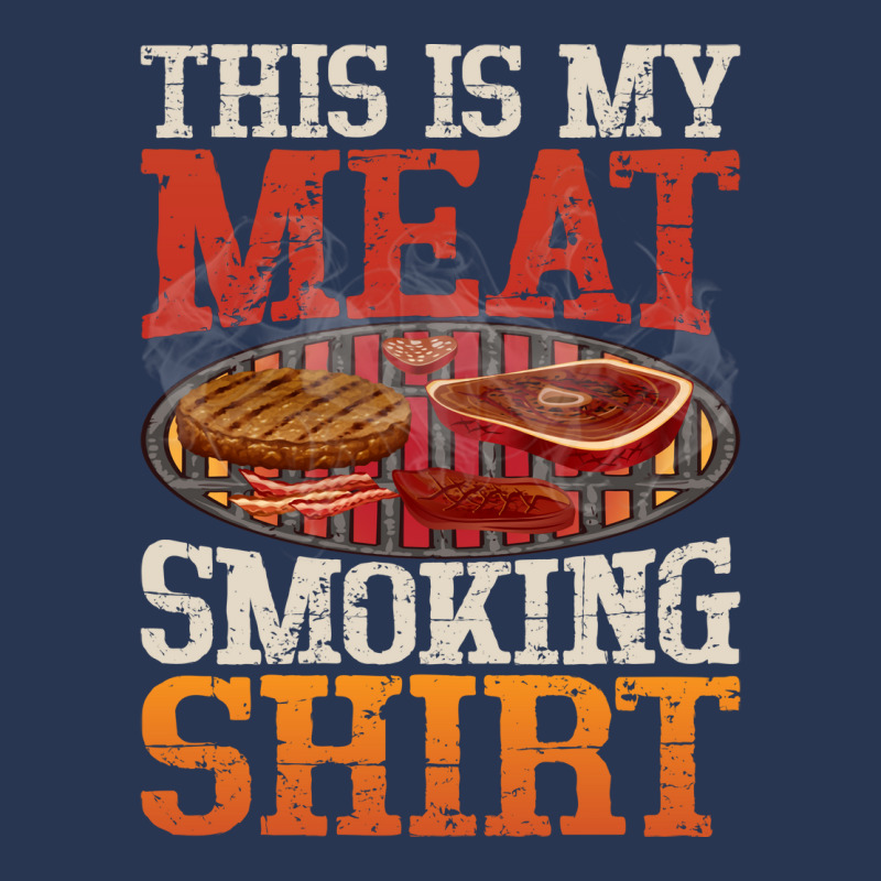 Meat Smoking Quote Men Denim Jacket by strosesimonsf | Artistshot